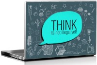 Seven Rays Think its not Illegal Vinyl Laptop Decal 15.6   Laptop Accessories  (Seven Rays)