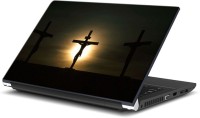ezyPRNT Jesus Crucifix (15 to 15.6 inch) Vinyl Laptop Decal 15   Laptop Accessories  (ezyPRNT)