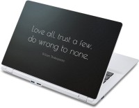 ezyPRNT Love and Happiness Motivation Quote f (13 to 13.9 inch) Vinyl Laptop Decal 13   Laptop Accessories  (ezyPRNT)
