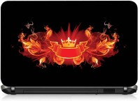 VI Collections PRINCE LOGO IN FLAMES pvc Laptop Decal 15.6   Laptop Accessories  (VI Collections)