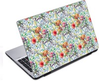 ezyPRNT Dense Floral pattern (14 to 14.9 inch) Vinyl Laptop Decal 14   Laptop Accessories  (ezyPRNT)