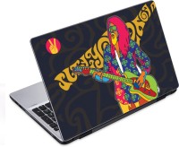 ezyPRNT Guitarist and Musicians AG (14 to 14.9 inch) Vinyl Laptop Decal 14   Laptop Accessories  (ezyPRNT)