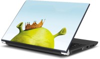 View Rangeele Inkers Shrek Head Crown Vinyl Laptop Decal 15.6 Laptop Accessories Price Online(Rangeele Inkers)