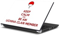 ezyPRNT Keep Calm and Be an Uchina Clan Member (14 to 14.9 inch) Vinyl Laptop Decal 14   Laptop Accessories  (ezyPRNT)