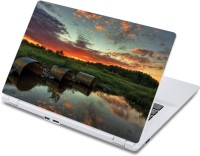 ezyPRNT Pond and the Grasslands (13 to 13.9 inch) Vinyl Laptop Decal 13   Laptop Accessories  (ezyPRNT)