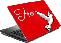 meSleep Red Free Birds Vinyl Laptop Decal 15.1   Laptop Accessories  (meSleep)