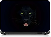 VI Collections BLACK PANTHER IN DARK PRINTED VINYL Laptop Decal 15.5   Laptop Accessories  (VI Collections)