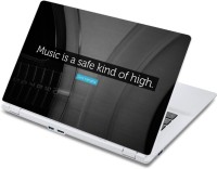 ezyPRNT Music is the Emotion (13 to 13.9 inch) Vinyl Laptop Decal 13   Laptop Accessories  (ezyPRNT)