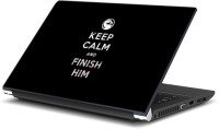 ezyPRNT Keep Calm and Finish Him (15 to 15.6 inch) Vinyl Laptop Decal 15   Laptop Accessories  (ezyPRNT)