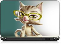 VI Collections MRS CAT pvc Laptop Decal 15.6   Laptop Accessories  (VI Collections)