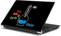 ezyPRNT Earth Water Fire Air Bong (15 to 15.6 inch) Vinyl Laptop Decal 15   Laptop Accessories  (ezyPRNT)
