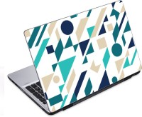 ezyPRNT Geometrical Shapes Pattern (14 to 14.9 inch) Vinyl Laptop Decal 14   Laptop Accessories  (ezyPRNT)