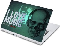 ezyPRNT Music Lovers and Musical Quotes B (13 to 13.9 inch) Vinyl Laptop Decal 13   Laptop Accessories  (ezyPRNT)