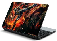 View Psycho Art Scorpion Mortal Kombat Vinyl Laptop Decal 15.6 Laptop Accessories Price Online(Psycho Art)
