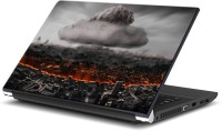 ezyPRNT Nuclear Explosion - The Greatest Disaster (15 to 15.6 inch) Vinyl Laptop Decal 15   Laptop Accessories  (ezyPRNT)