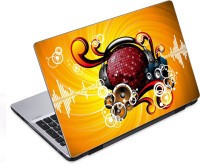 ezyPRNT Beautiful Musical Expressions Music P (14 to 14.9 inch) Vinyl Laptop Decal 14   Laptop Accessories  (ezyPRNT)