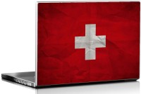 View Seven Rays Swiss Flag Vinyl Laptop Decal 15.6 Laptop Accessories Price Online(Seven Rays)