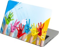 Theskinmantra Colorful Hands Laptop Skin For Apple Macbook Air 11 Inch Vinyl Laptop Decal 11   Laptop Accessories  (Theskinmantra)