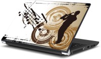 ezyPRNT Guitarist and Musicians C (15 to 15.6 inch) Vinyl Laptop Decal 15   Laptop Accessories  (ezyPRNT)