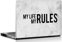 Seven Rays My Life My Rules Vinyl Laptop Decal 15.6   Laptop Accessories  (Seven Rays)