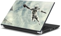 ezyPRNT Rugby Player Flying Sports (15 to 15.6 inch) Vinyl Laptop Decal 15   Laptop Accessories  (ezyPRNT)