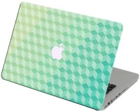 Theskinmantra Green Cubical Vinyl Laptop Decal 13   Laptop Accessories  (Theskinmantra)