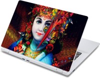 ezyPRNT Krishna Abstract (13 to 13.9 inch) Vinyl Laptop Decal 13   Laptop Accessories  (ezyPRNT)