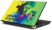 ezyPRNT Albert Einstein Digitally Painted (15 to 15.6 inch) Vinyl Laptop Decal 15   Laptop Accessories  (ezyPRNT)