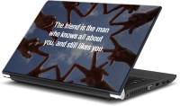 ezyPRNT Motivation Quote u (15 to 15.6 inch) Vinyl Laptop Decal 15   Laptop Accessories  (ezyPRNT)
