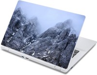 ezyPRNT Winter Mountain Nature (13 to 13.9 inch) Vinyl Laptop Decal 13   Laptop Accessories  (ezyPRNT)