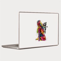 Theskinmantra Buddha Colours Universal Size Vinyl Laptop Decal 15.6   Laptop Accessories  (Theskinmantra)