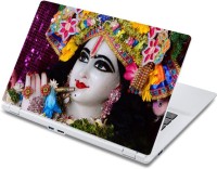 ezyPRNT Colorful Krishna (13 to 13.9 inch) Vinyl Laptop Decal 13   Laptop Accessories  (ezyPRNT)