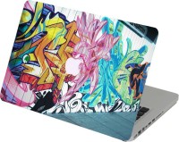 Swagsutra Swagsutra Street Painting Laptop Skin/Decal For MacBook Pro 13 With Retina Display Vinyl Laptop Decal 13   Laptop Accessories  (Swagsutra)