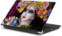 ezyPRNT Colorful Krishna (15 to 15.6 inch) Vinyl Laptop Decal 15   Laptop Accessories  (ezyPRNT)