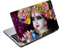 ezyPRNT Colorful Krishna (14 to 14.9 inch) Vinyl Laptop Decal 14   Laptop Accessories  (ezyPRNT)