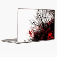 Theskinmantra Skull Mix Laptop Decal 14.1   Laptop Accessories  (Theskinmantra)