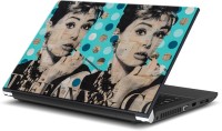 ezyPRNT Beautiful woman and Girly S (15 to 15.6 inch) Vinyl Laptop Decal 15   Laptop Accessories  (ezyPRNT)