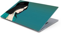 Lovely Collection Cute Girl Vinyl Laptop Decal 15.6   Laptop Accessories  (Lovely Collection)