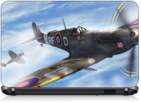 VI Collections ANIMATED WAR PLANES pvc Laptop Decal 15.6   Laptop Accessories  (VI Collections)