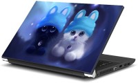 Dadlace Cute Cat Vinyl Laptop Decal 13.3   Laptop Accessories  (Dadlace)