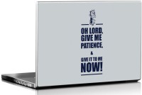 Seven Rays Oh Lord Give Me Patience Vinyl Laptop Decal 15.6   Laptop Accessories  (Seven Rays)
