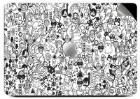 Swagsutra Idiotic People SKIN/DECAL for Apple Macbook Pro 13 Vinyl Laptop Decal 13   Laptop Accessories  (Swagsutra)
