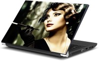 Dadlace Retro Women Vinyl Laptop Decal 15.6   Laptop Accessories  (Dadlace)