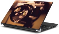 ezyPRNT Camera Focus in Brown Light (15 to 15.6 inch) Vinyl Laptop Decal 15   Laptop Accessories  (ezyPRNT)