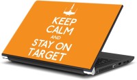 ezyPRNT Keep Calm and Stay on Target (15 to 15.6 inch) Vinyl Laptop Decal 15   Laptop Accessories  (ezyPRNT)
