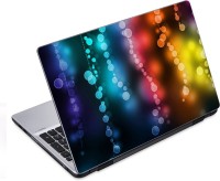 ezyPRNT Multicolored Bubbles in String Pattern (14 to 14.9 inch) Vinyl Laptop Decal 14   Laptop Accessories  (ezyPRNT)