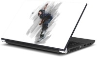 ezyPRNT Cricket Bowler in Action Sports (15 to 15.6 inch) Vinyl Laptop Decal 15   Laptop Accessories  (ezyPRNT)