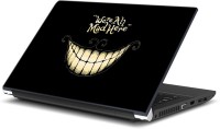 ezyPRNT We Are Mad Here (14 to 14.9 inch) Vinyl Laptop Decal 14   Laptop Accessories  (ezyPRNT)