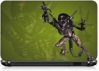 VI Collections ALIEN JUMPING ATTACK pvc Laptop Decal 15.6   Laptop Accessories  (VI Collections)