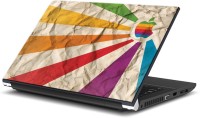 ezyPRNT Colorful Apple (14 to 14.9 inch) Vinyl Laptop Decal 14   Laptop Accessories  (ezyPRNT)